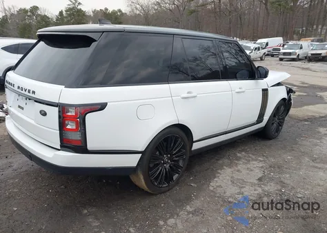 2017 Land Rover Range Rover 3.0L V6 Turbocharged Diesel Td6 из США, поврежденный, VIN SALGR2FK7HA358686